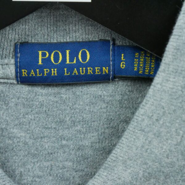 Polo manches courtes femme gris Polo Ralph Lauren Motif chine Col Polo