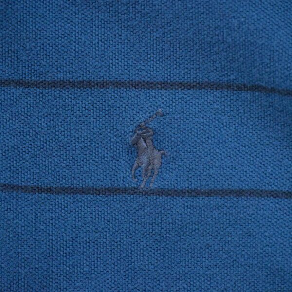 Polo manches courtes femme marine Polo Ralph Lauren Motif a rayures Col Polo