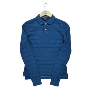 Polo manches courtes femme marine Polo Ralph Lauren Motif a rayures Col Polo