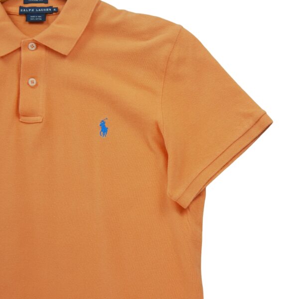 Polo manches courtes femme orange Polo Ralph Lauren Col Polo