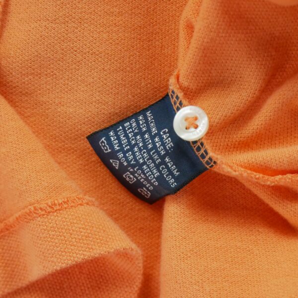 Polo manches courtes femme orange Polo Ralph Lauren Col Polo