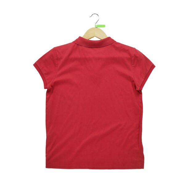 Polo manches courtes femme rouge Polo Ralph Lauren Col Polo