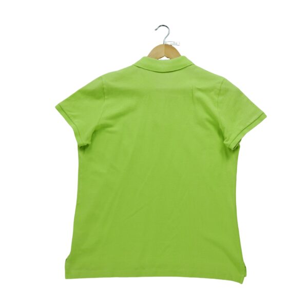 Polo manches courtes femme vert fluo Polo Ralph Lauren Col Polo