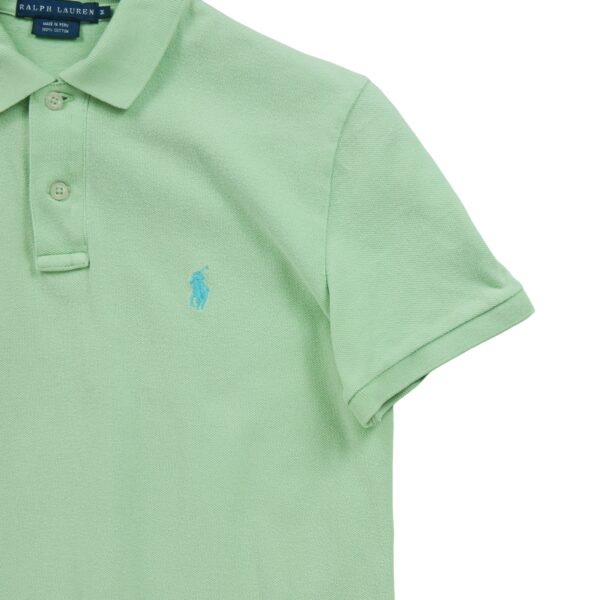 Polo manches courtes femme vert Polo Ralph Lauren Col Polo