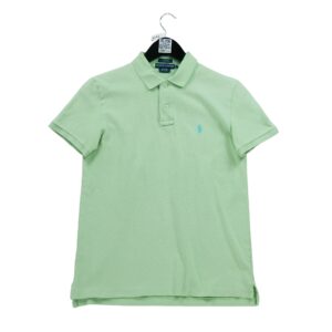 Polo manches courtes femme vert Polo Ralph Lauren Col Polo