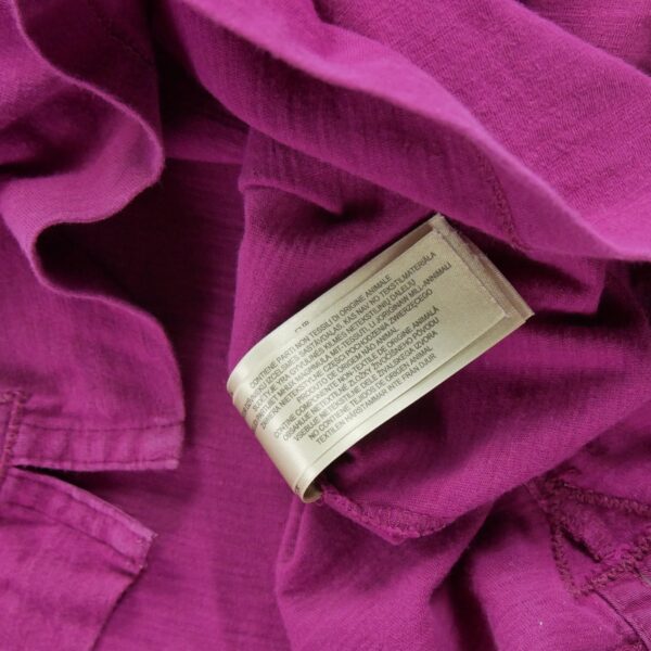 Polo manches courtes femme violet Burberry Col Polo