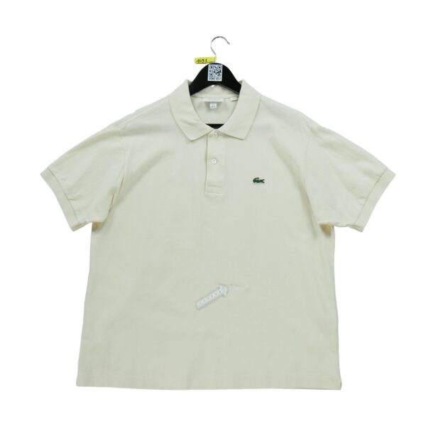 Polo manches courtes homme beige Lacoste Col Polo
