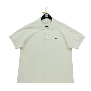 Polo manches courtes homme beige Lacoste Col Polo