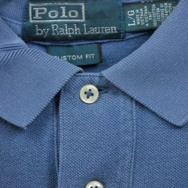Polo manches courtes homme bleu clair Polo Ralph Lauren Col Polo
