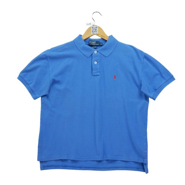 Polo manches courtes homme bleu clair Polo Ralph Lauren Col Polo