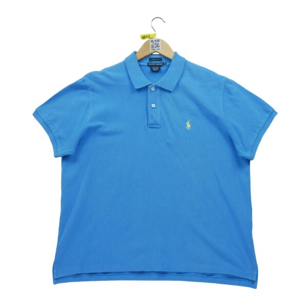 Polo manches courtes homme bleu clair Polo Ralph Lauren Col Polo