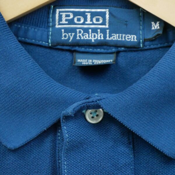 Polo manches courtes homme bleu Polo Ralph Lauren Col Polo