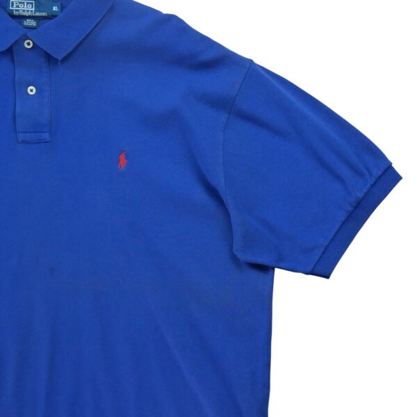 Polo manches courtes homme bleu Polo Ralph Lauren Col Polo