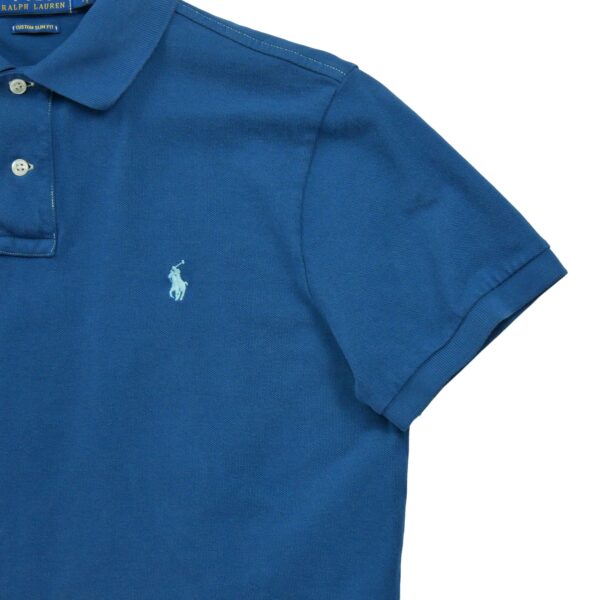 Polo manches courtes homme bleu Polo Ralph Lauren Col Polo