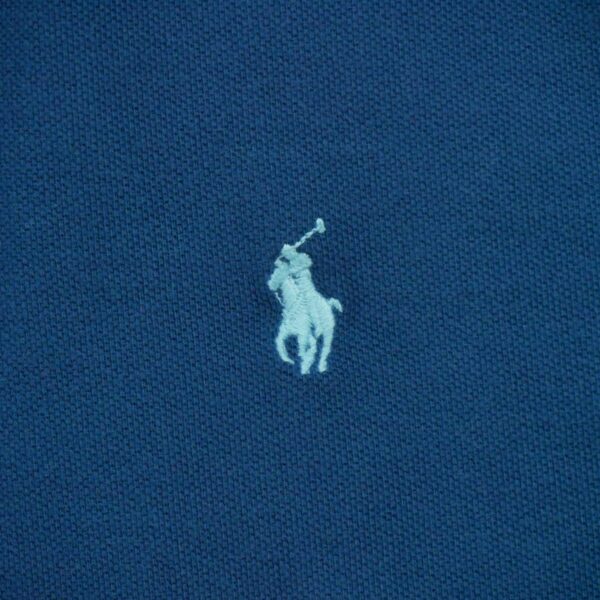 Polo manches courtes homme bleu Polo Ralph Lauren Col Polo