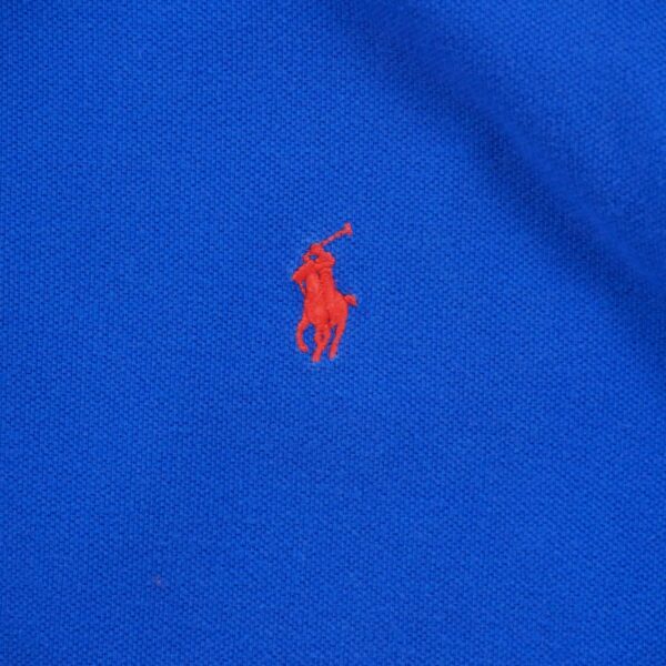 Polo manches courtes homme bleu Polo Ralph Lauren Col Polo