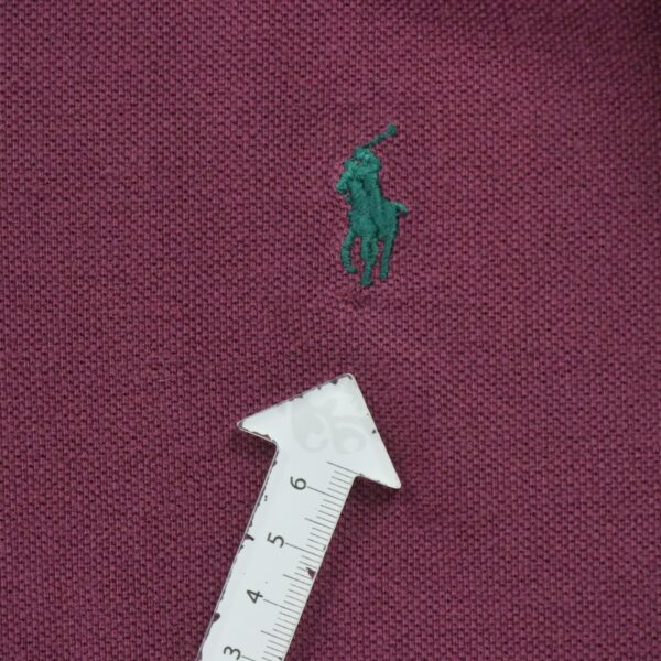 Polo manches courtes homme bordeaux Polo Ralph Lauren Col Polo