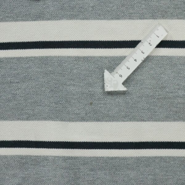 Polo manches courtes homme gris Lacoste Motif a rayures Col Polo