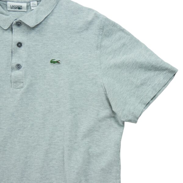 Polo manches courtes homme gris Lacoste Motif chine Col Polo