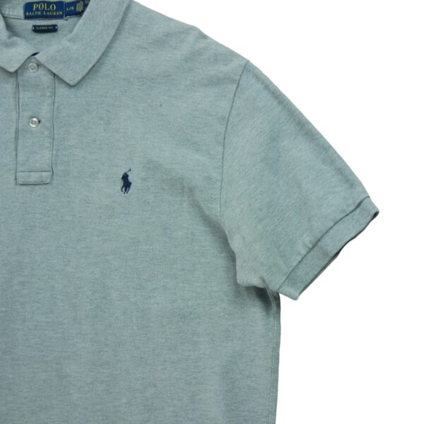 Polo manches courtes homme gris Polo Ralph Lauren Motif chine Col Polo