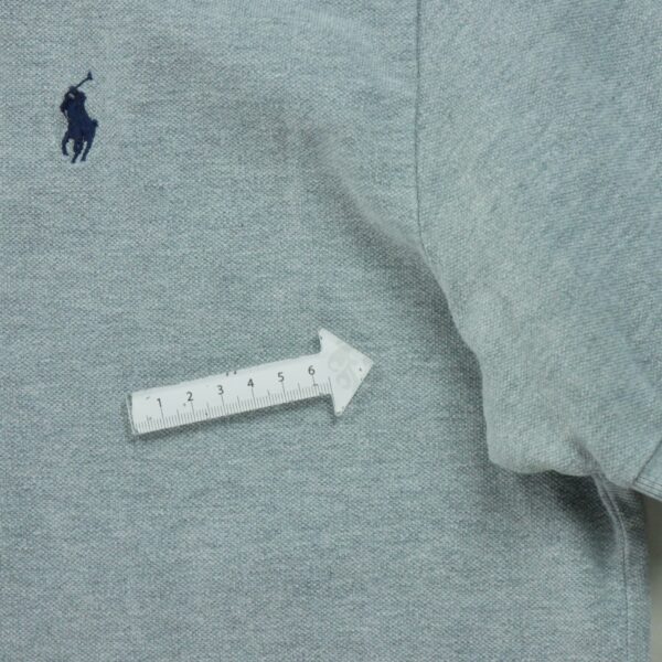 Polo manches courtes homme gris Polo Ralph Lauren Motif chine Col Polo