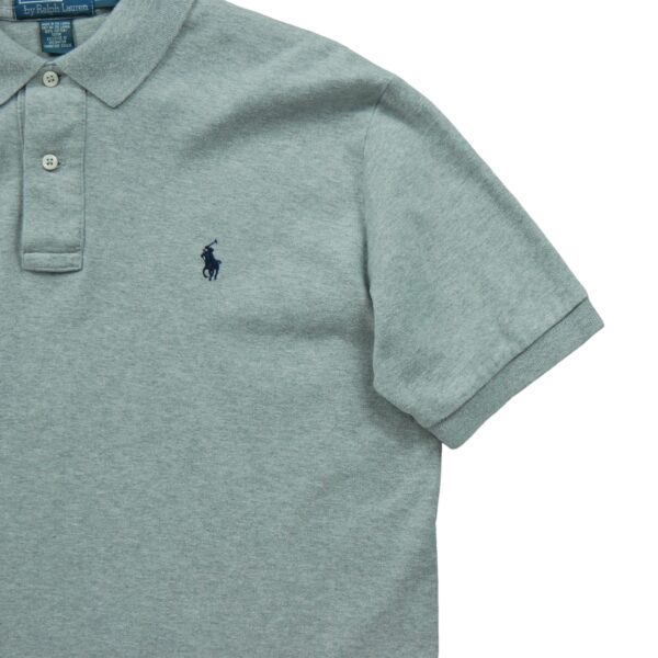 Polo manches courtes homme gris Polo Ralph Lauren Motif chine Col Polo