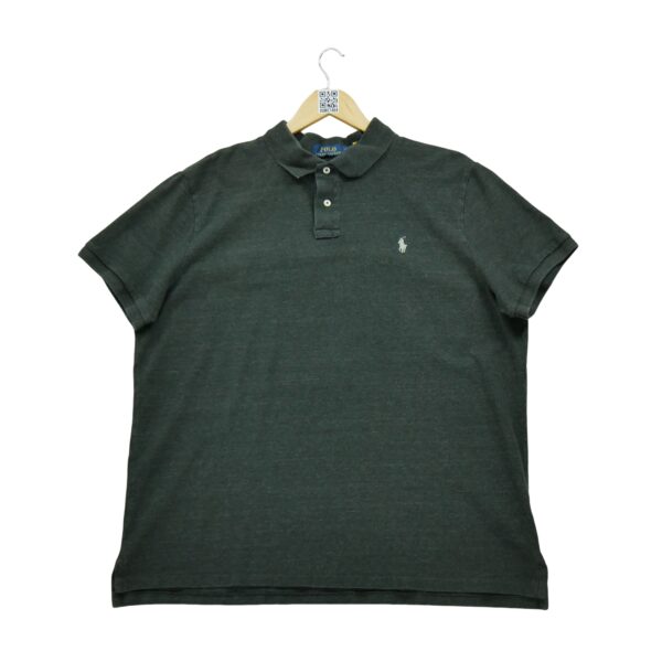 Polo manches courtes homme gris Polo Ralph Lauren Motif chine Col Polo