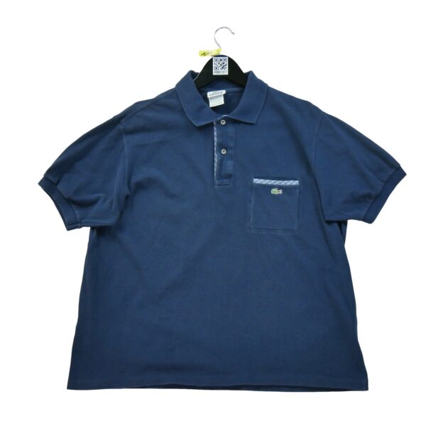 Polo manches courtes homme marine Lacoste Col Polo