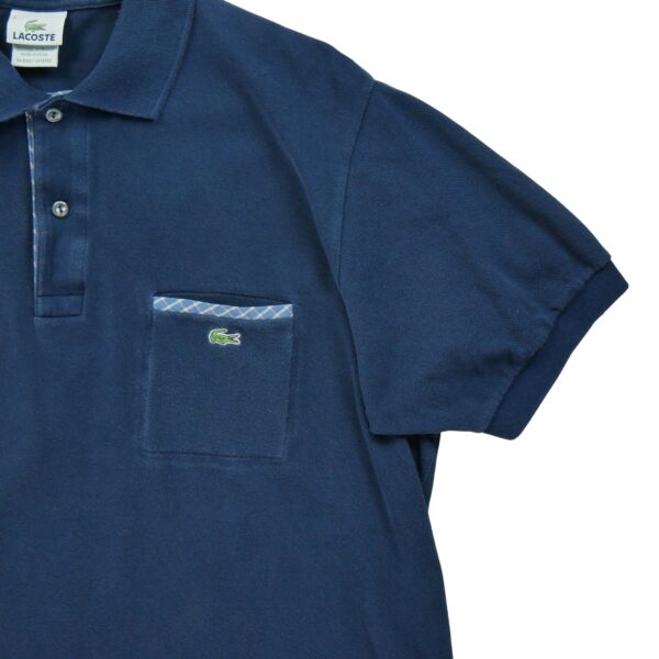 Polo manches courtes homme marine Lacoste Col Polo