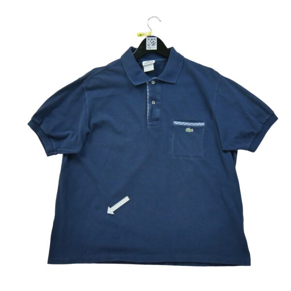 Polo manches courtes homme marine Lacoste Col Polo