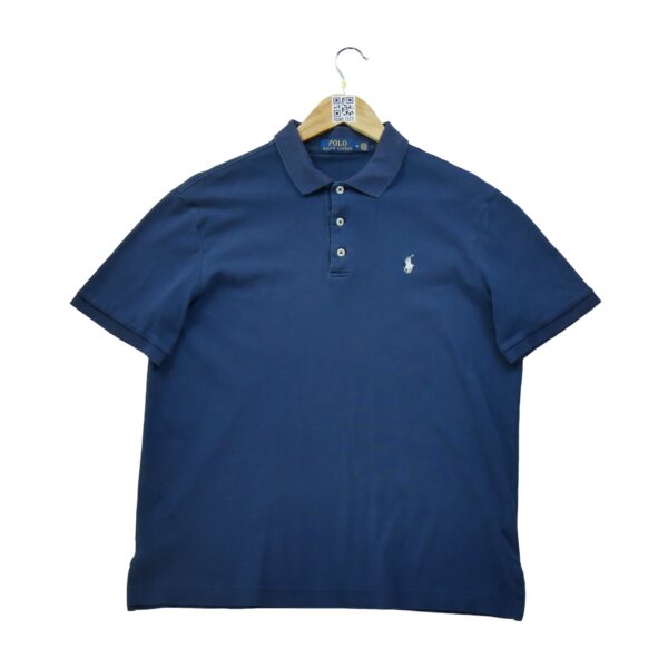 Polo manches courtes homme marine Polo Ralph Lauren Col Polo