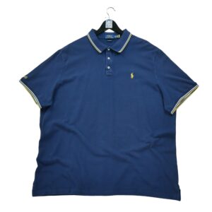 Polo manches courtes homme marine Polo Ralph Lauren Col Polo