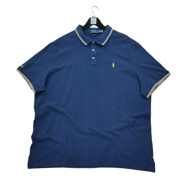 Polo manches courtes homme marine Polo Ralph Lauren Col Polo