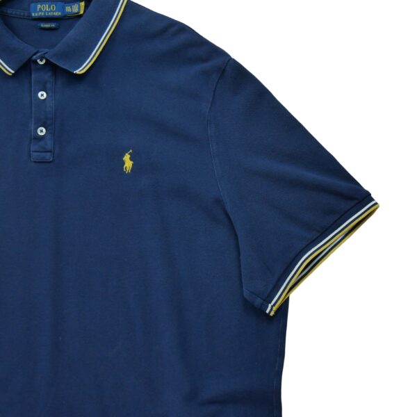 Polo manches courtes homme marine Polo Ralph Lauren Col Polo