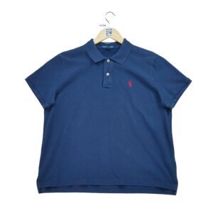 Polo manches courtes homme marine Polo Ralph Lauren Col Polo
