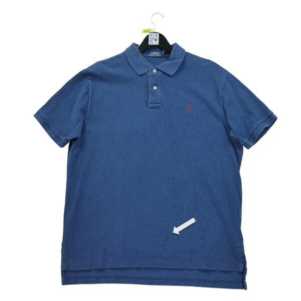 Polo manches courtes homme marine Polo Ralph Lauren Col Polo