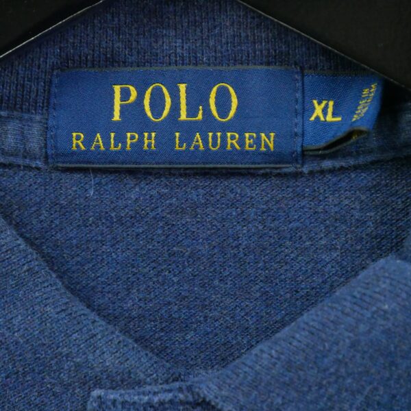 Polo manches courtes homme marine Polo Ralph Lauren Col Polo