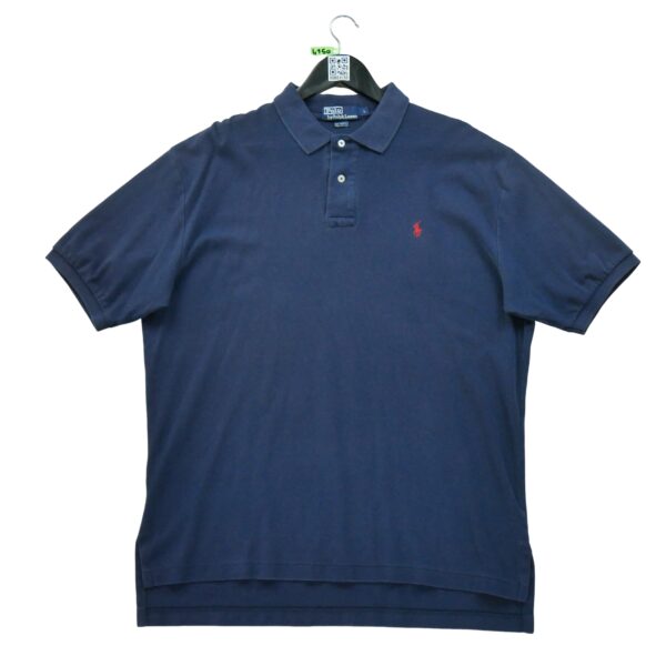 Polo manches courtes homme marine Polo Ralph Lauren Col Polo