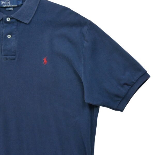 Polo manches courtes homme marine Polo Ralph Lauren Col Polo