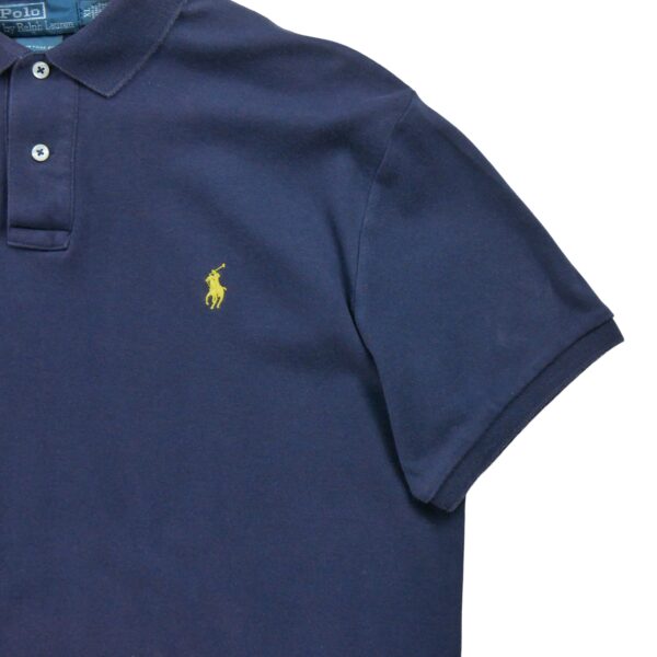Polo manches courtes homme marine Polo Ralph Lauren Col Polo