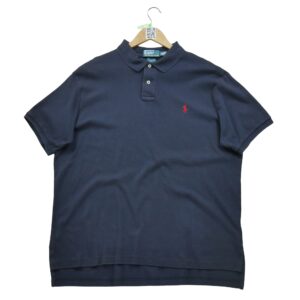 Polo manches courtes homme marine Polo Ralph Lauren Col Polo