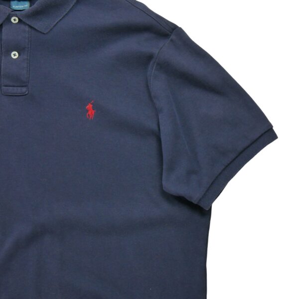 Polo manches courtes homme marine Polo Ralph Lauren Col Polo