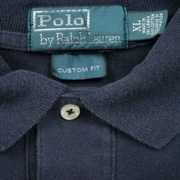 Polo manches courtes homme marine Polo Ralph Lauren Col Polo