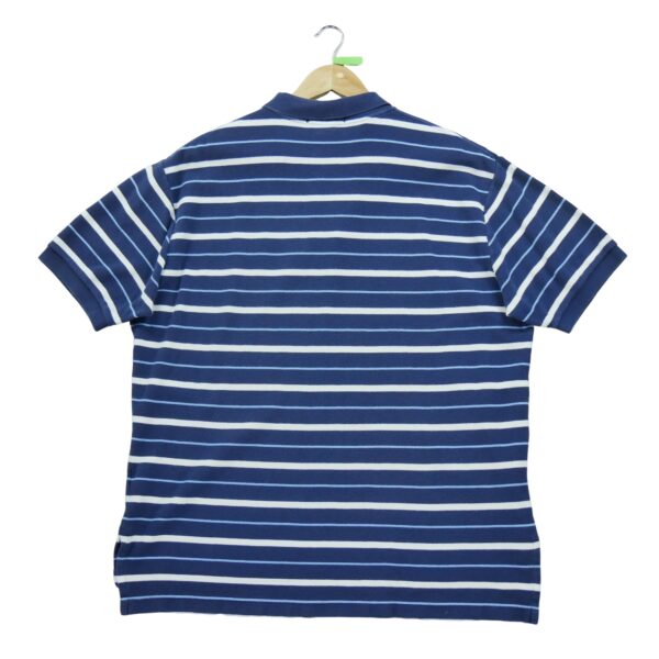 Polo manches courtes homme marine Polo Ralph Lauren Motif a rayures Col Polo