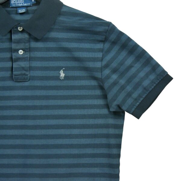 Polo manches courtes homme marine Polo Ralph Lauren Motif a rayures Col Polo