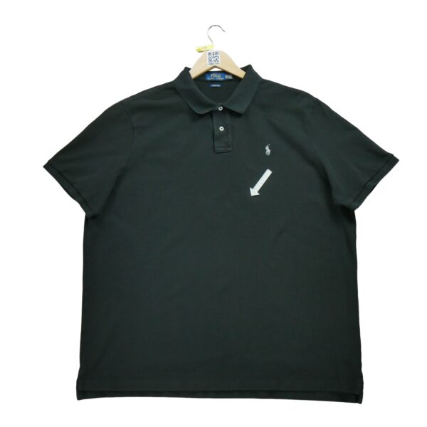 Polo manches courtes homme noir Polo Ralph Lauren Col Polo