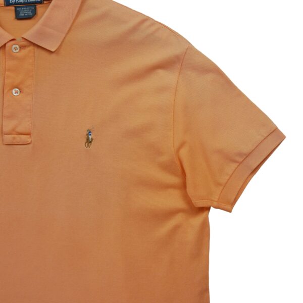 Polo manches courtes homme orange Polo Ralph Lauren Col Polo