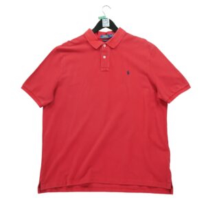 Polo manches courtes homme rouge Polo Ralph Lauren Col Polo
