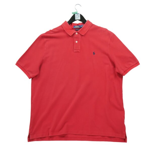 Polo manches courtes homme rouge Polo Ralph Lauren Col Polo