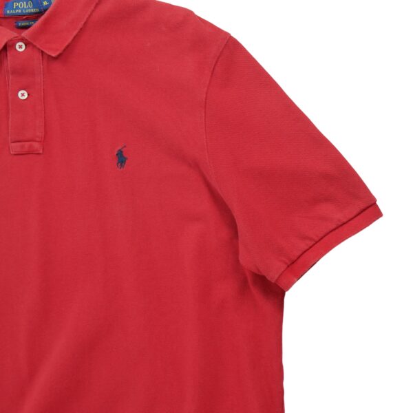 Polo manches courtes homme rouge Polo Ralph Lauren Col Polo